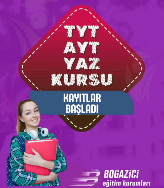 TYT ve AYT Yaz Kursu Kayıtlarımız Başladı